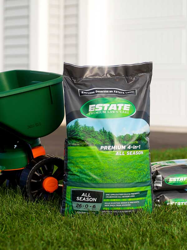 Introducing Your Ultimate Lawn Care Solution: Estate Premium 4-in-1 Fertilizer